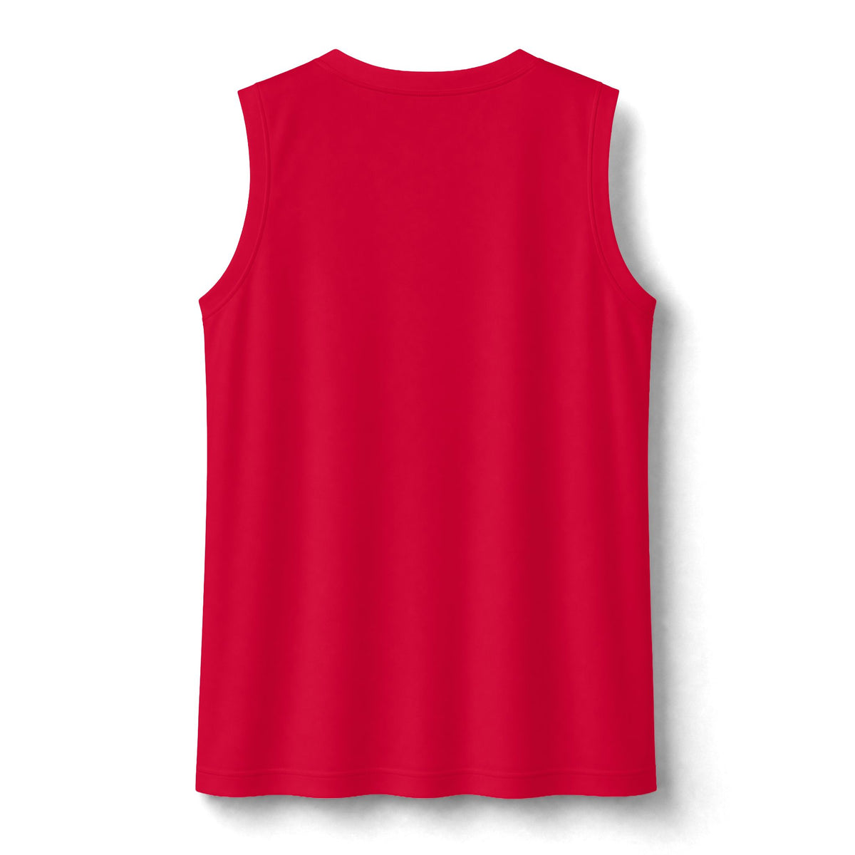 Yahweh V-Neck Sports Top — Black Letters Sleeveless Tee
