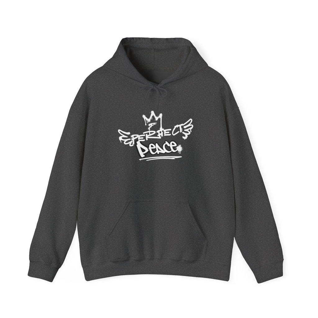 Perfect Peace Graffiti Hoodie — Experience Peace Crown Streetwear