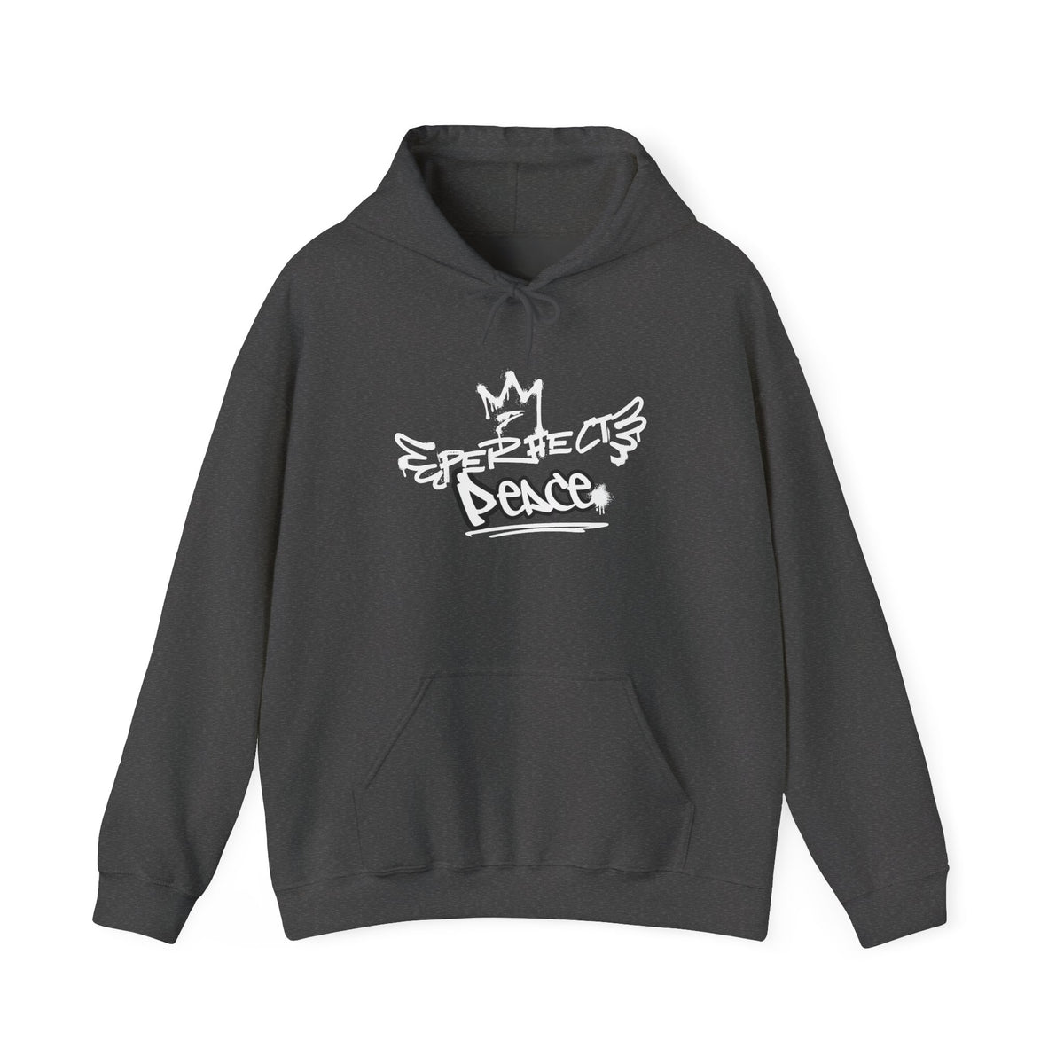 Perfect Peace Graffiti Hoodie — Experience Peace Crown Streetwear