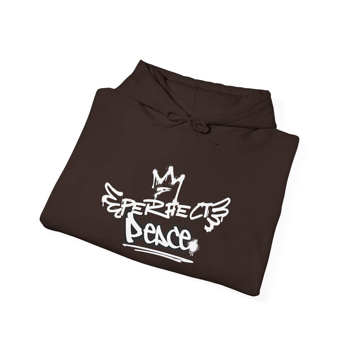Perfect Peace Graffiti Hoodie — Experience Peace Crown Streetwear