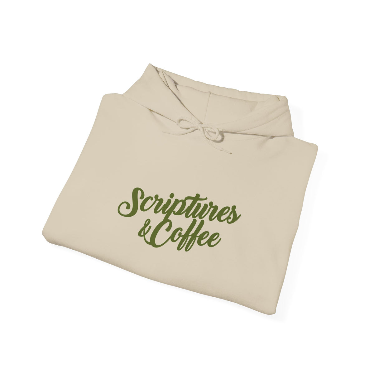 Scriptures & Coffee Hoodie – Christian Faith Graphic Pullover