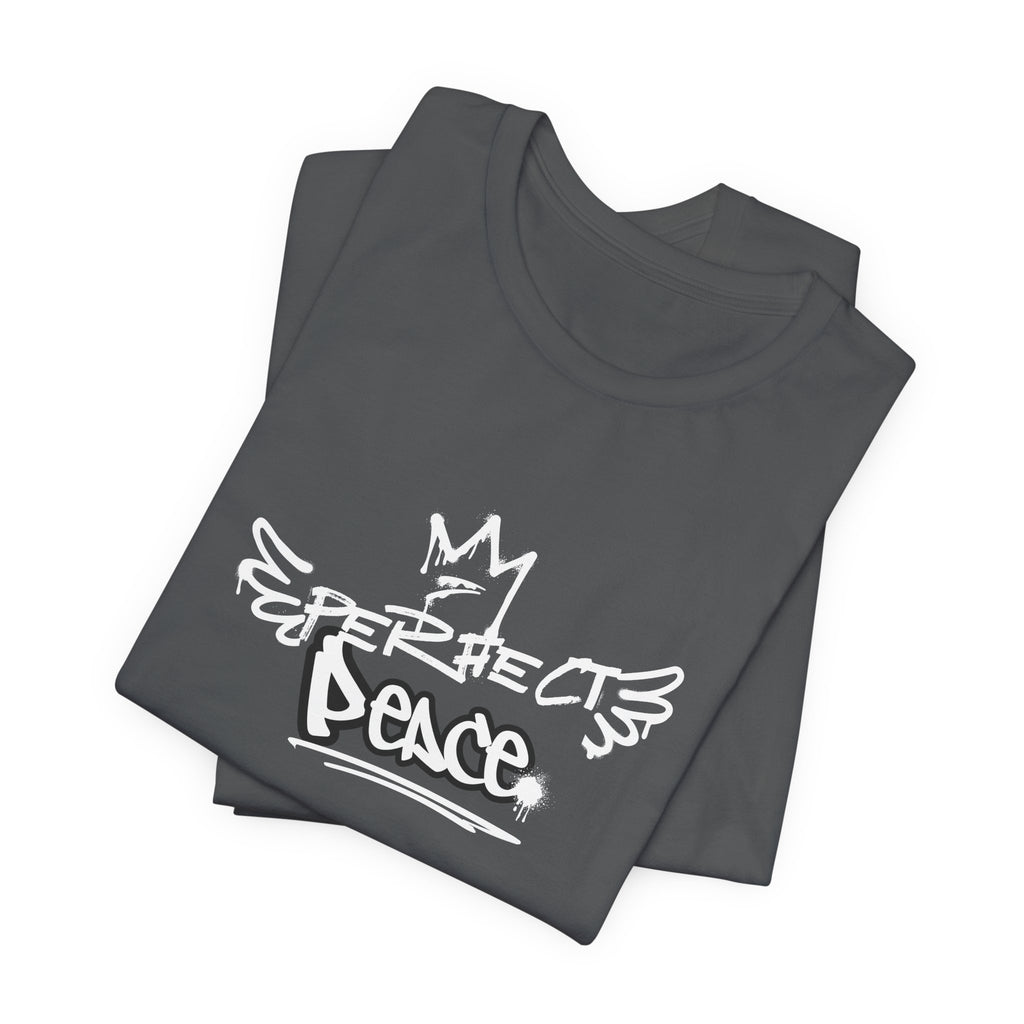 Peace Graffiti T‑Shirt — Street Art Dove Design