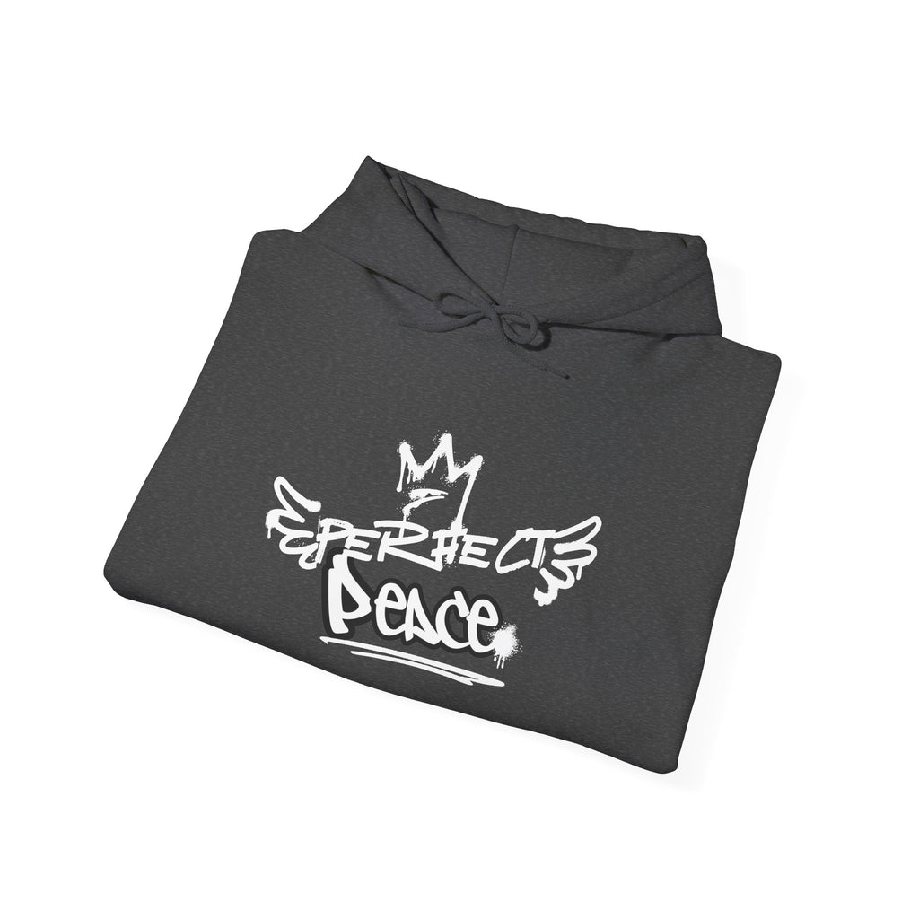 Perfect Peace Graffiti Hoodie — Experience Peace Crown Streetwear
