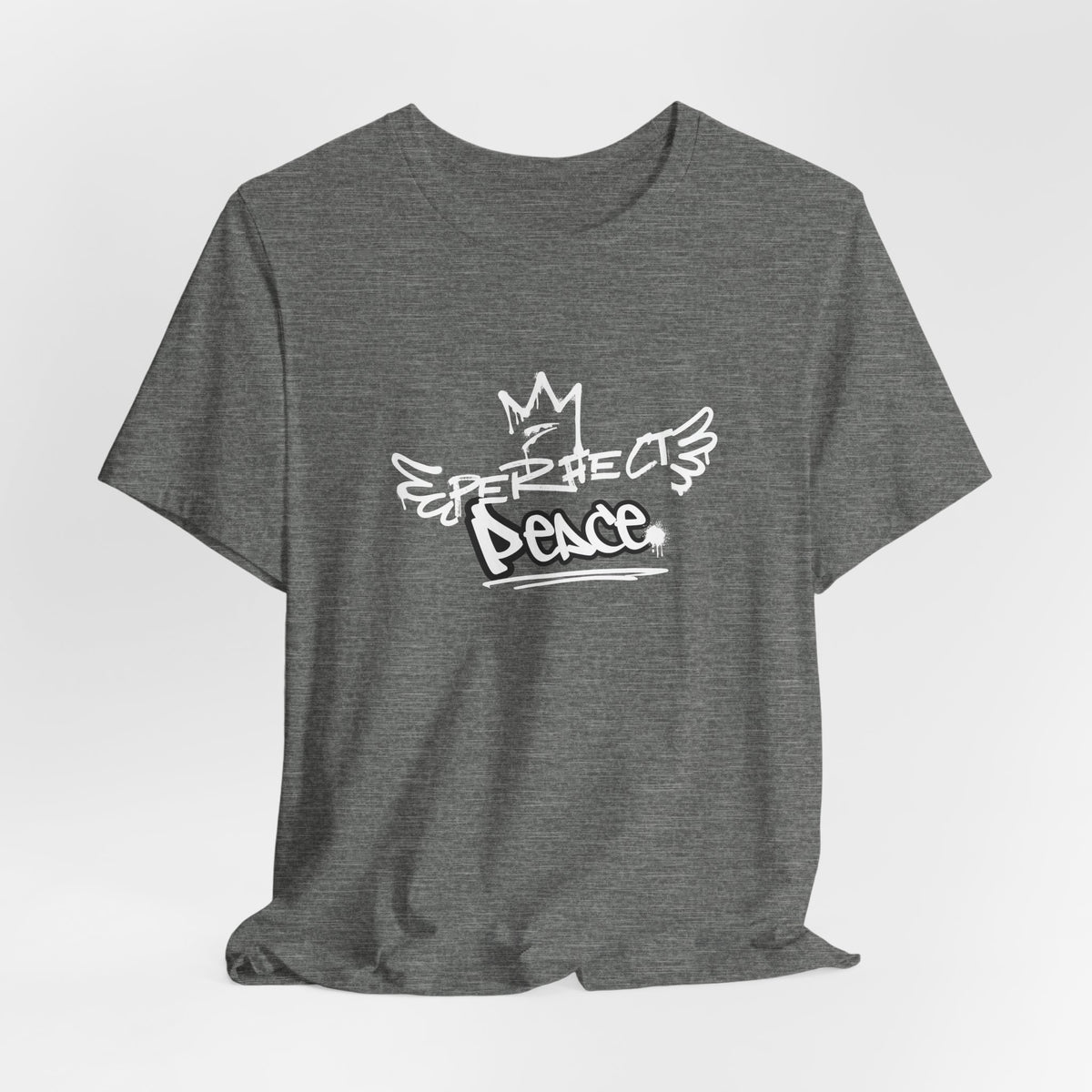 Peace Graffiti T‑Shirt — Street Art Dove Design