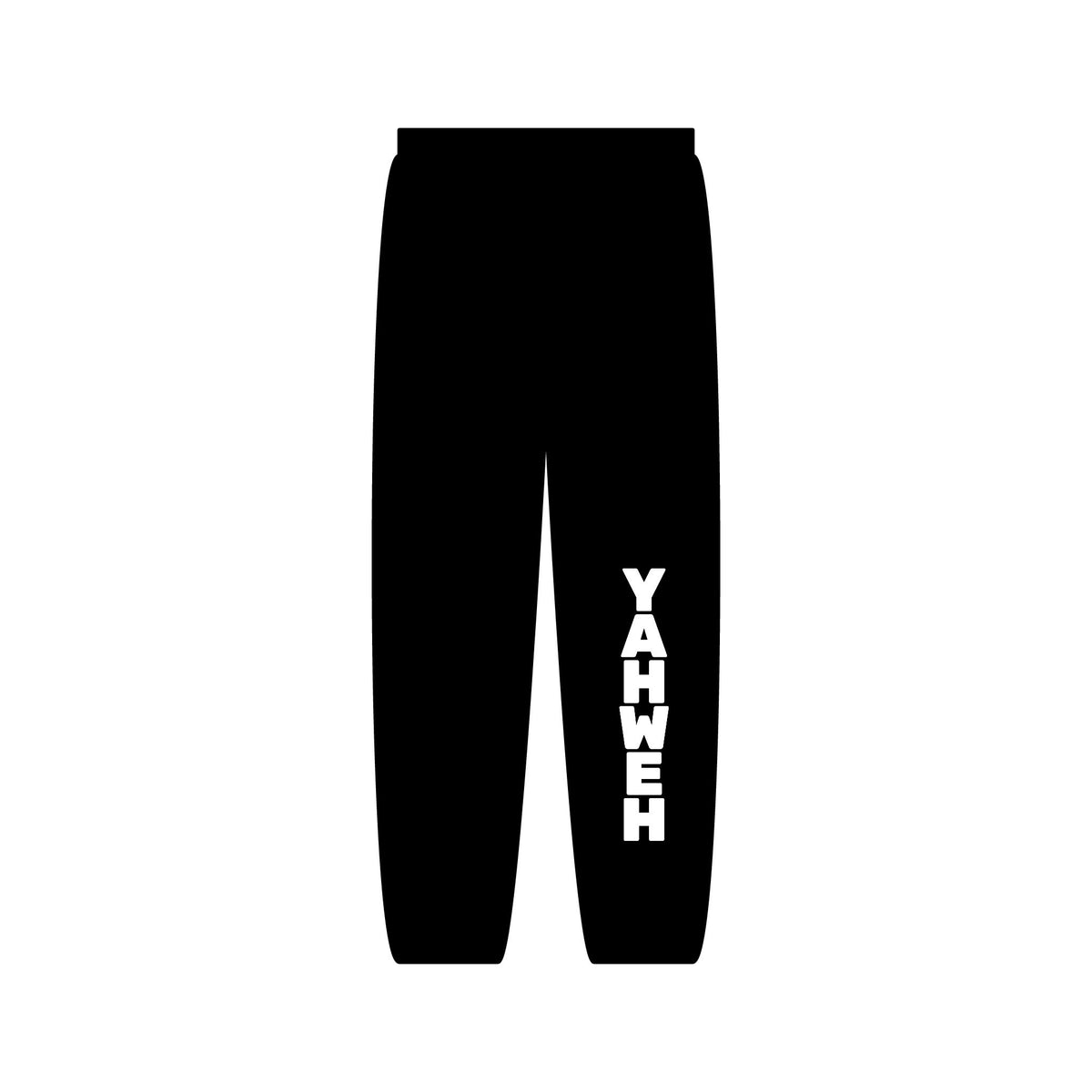 YAHWEH Vertical Logo Sweatpants