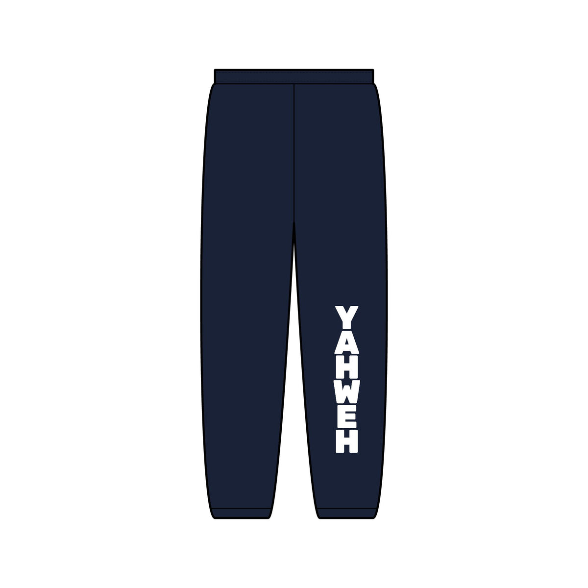YAHWEH Vertical Logo Sweatpants