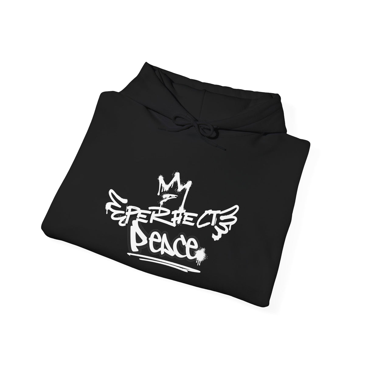 Perfect Peace Graffiti Hoodie — Experience Peace Crown Streetwear