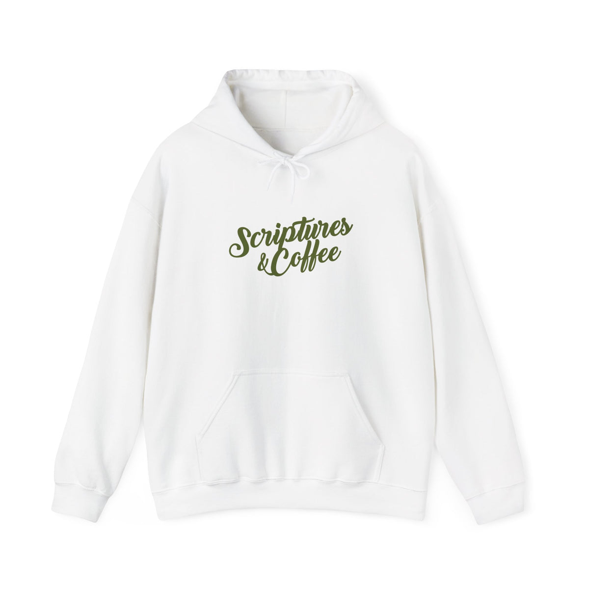 Scriptures & Coffee Hoodie – Christian Faith Graphic Pullover