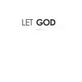 "Let God" Christian Faith Kiss-Cut Sticker — Matthew 11:28 Inspirational Decal