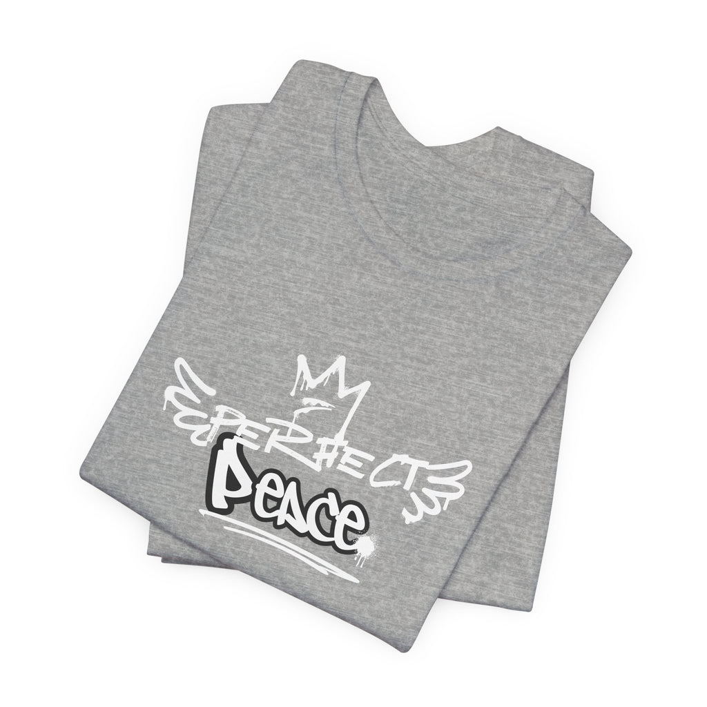 Peace Graffiti T‑Shirt — Street Art Dove Design