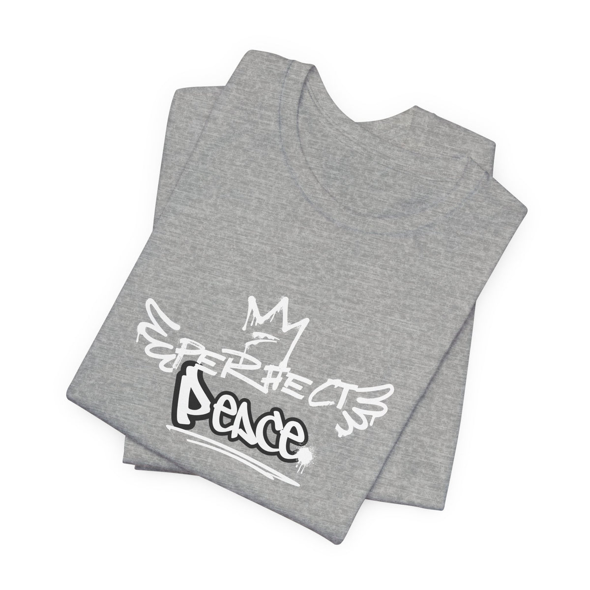 Peace Graffiti T‑Shirt — Street Art Dove Design