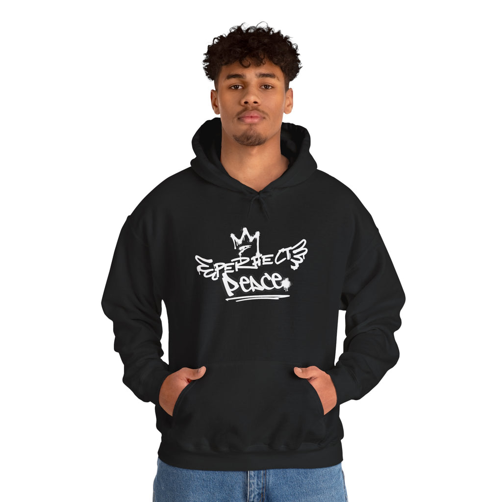 Perfect Peace Graffiti Hoodie — Experience Peace Crown Streetwear