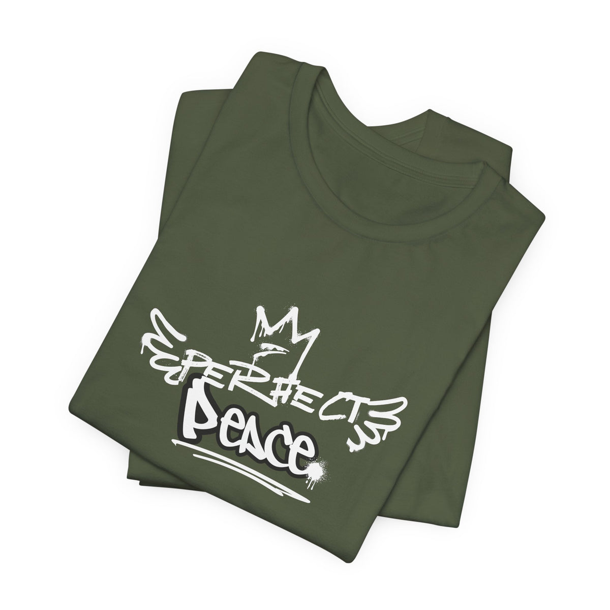 Peace Graffiti T‑Shirt — Street Art Dove Design