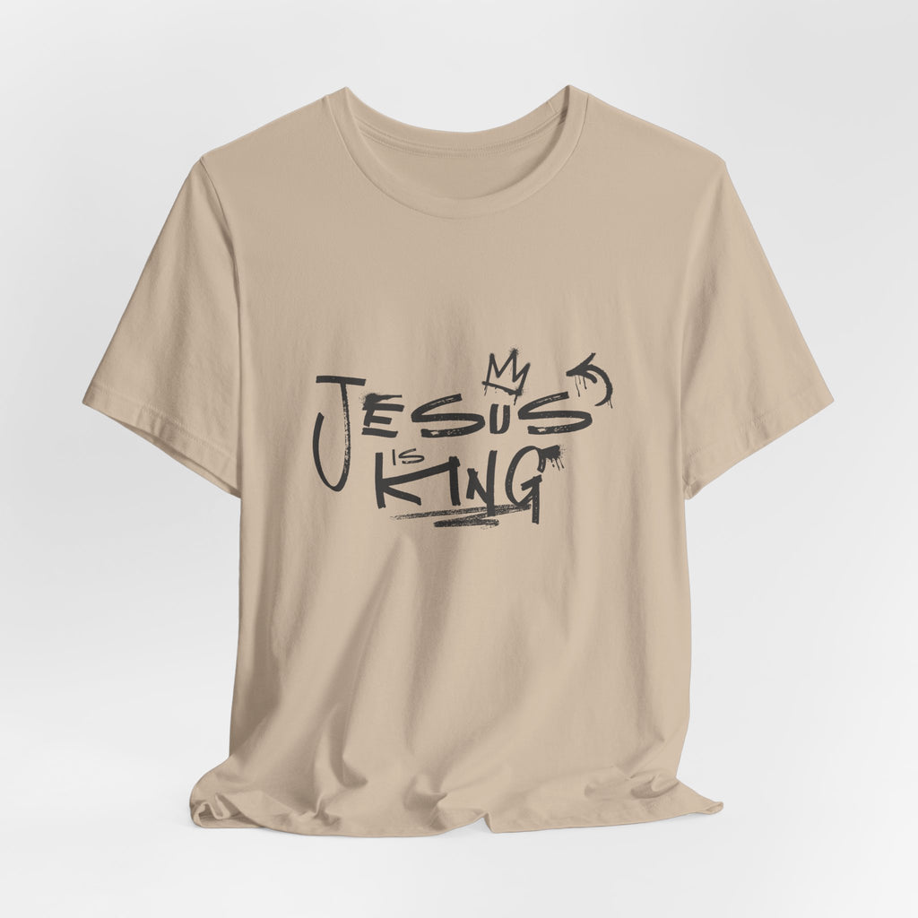 Jesus Is King T‑Shirt — Faith Graphic Tee Christian Apparel