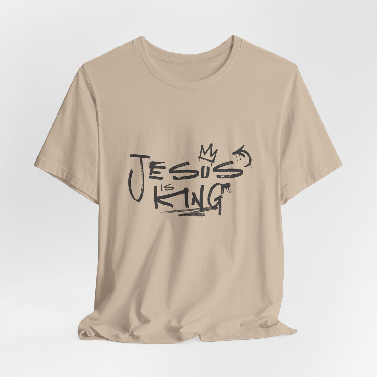 Jesus Is King T‑Shirt — Faith Graphic Tee Christian Apparel