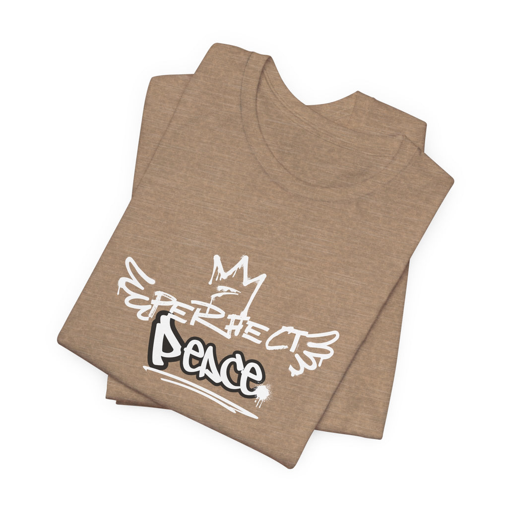 Peace Graffiti T‑Shirt — Street Art Dove Design