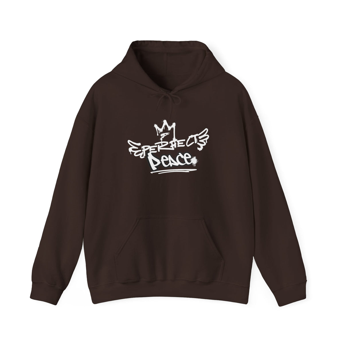 Perfect Peace Graffiti Hoodie — Experience Peace Crown Streetwear