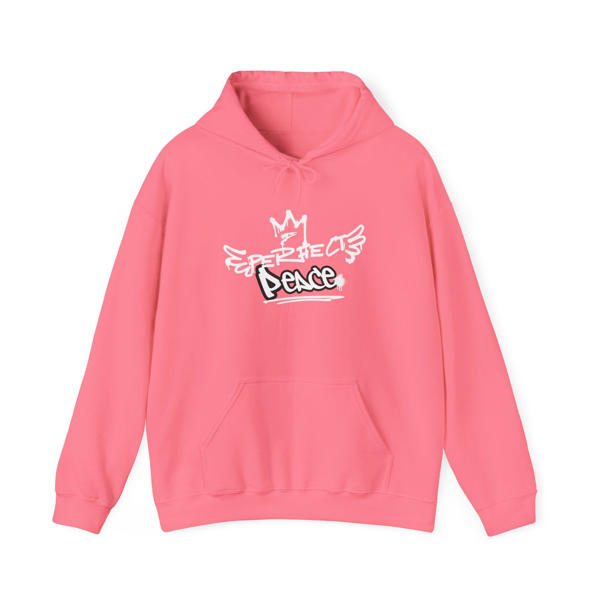 Perfect Peace Graffiti Hoodie — Experience Peace Crown Streetwear