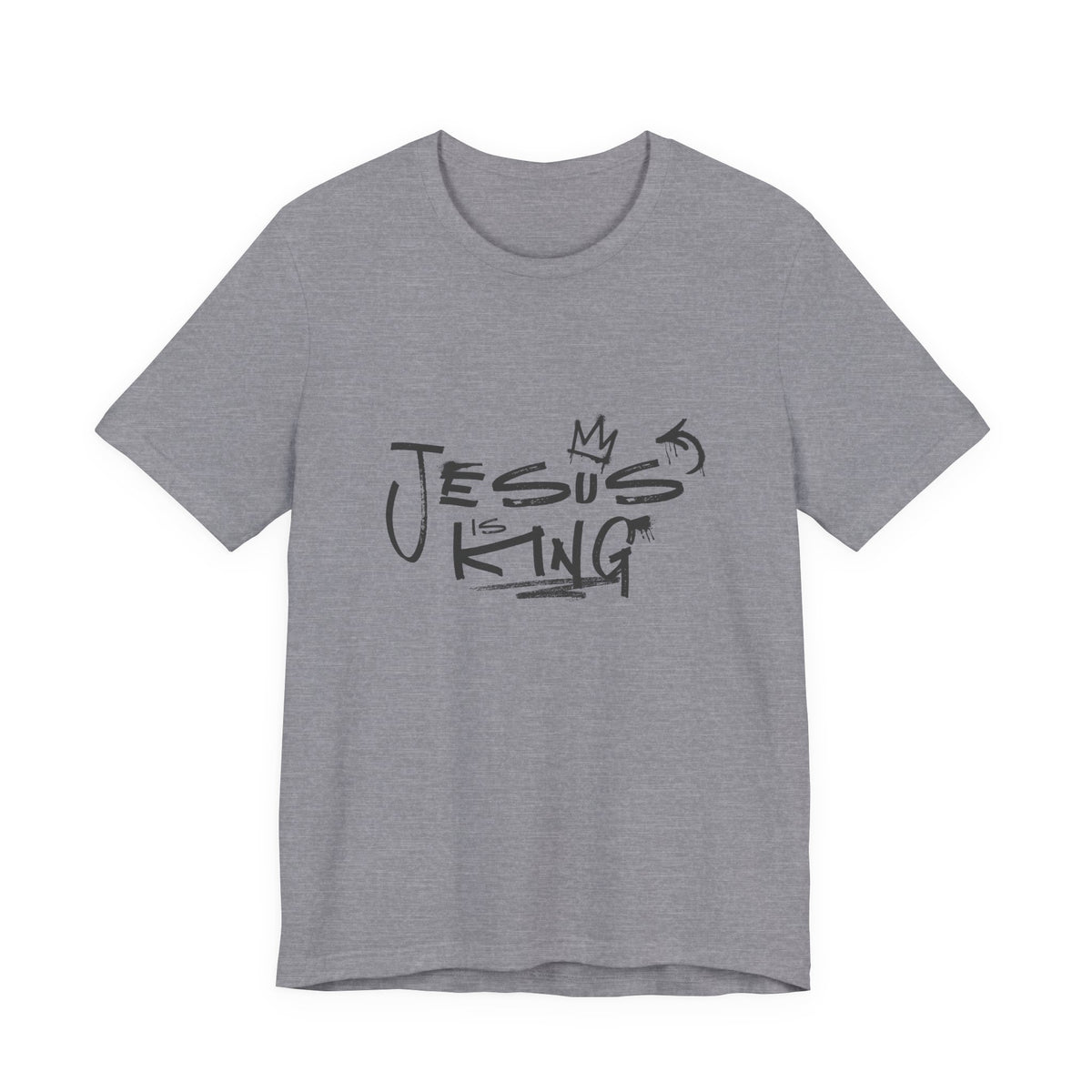 Jesus Is King T‑Shirt — Faith Graphic Tee Christian Apparel