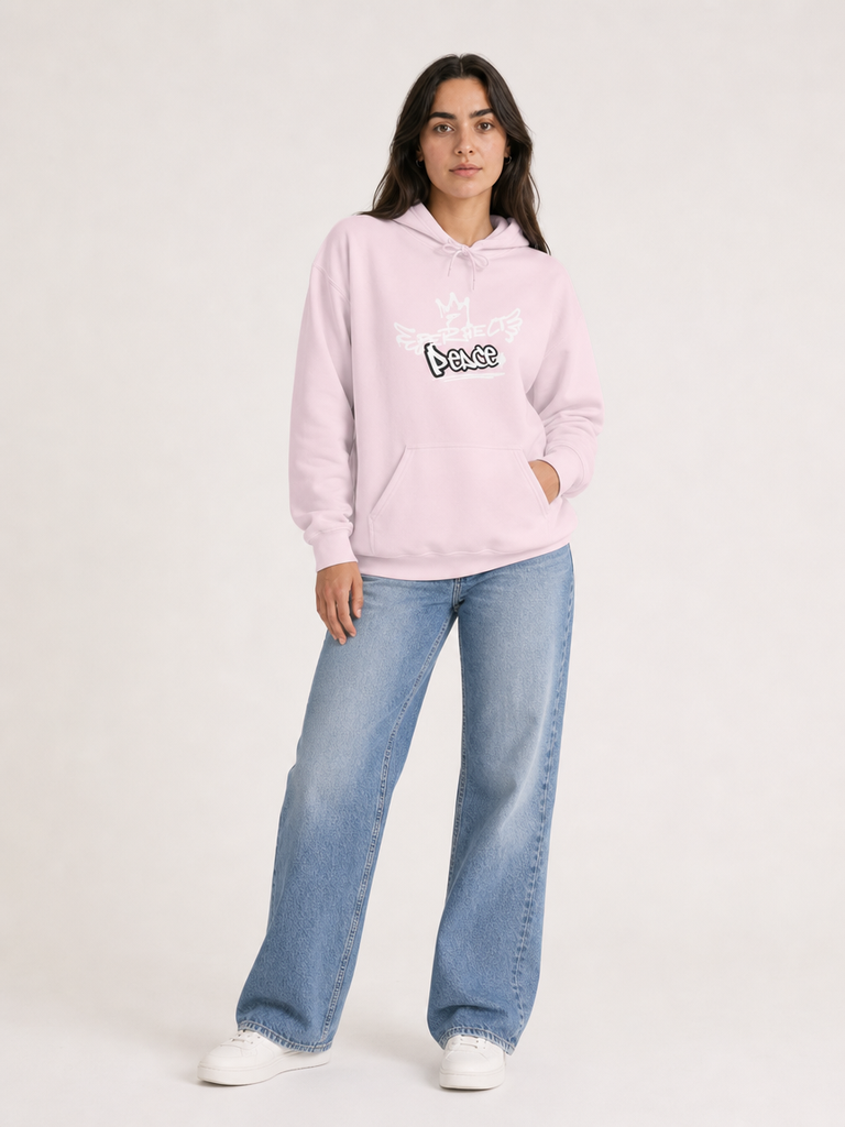 Perfect Peace Graffiti Hoodie — Experience Peace Crown Streetwear