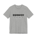 Sunday Club T-Shirt — Vintage Script Graphic Tee