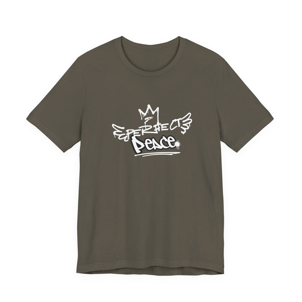 Peace Graffiti T‑Shirt — Street Art Dove Design