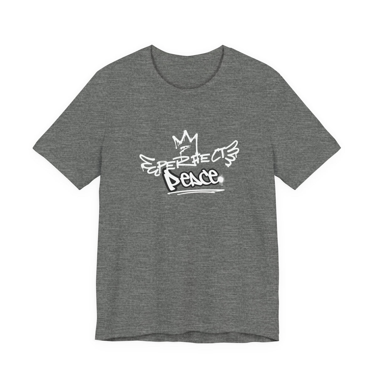 Peace Graffiti T‑Shirt — Street Art Dove Design