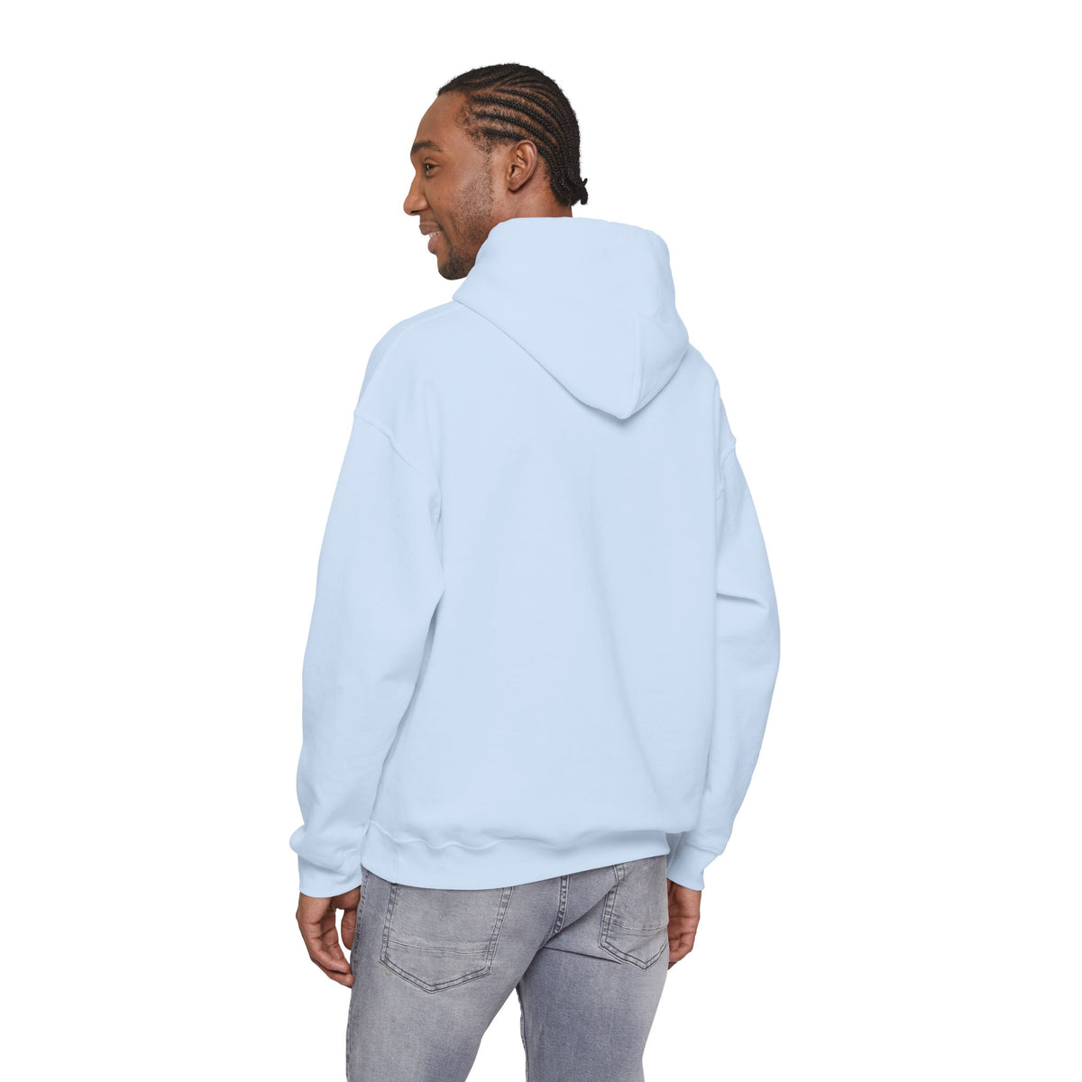 Let God, Matthew 11:28  Hoodie — Minimal Faith Graphic Pullover