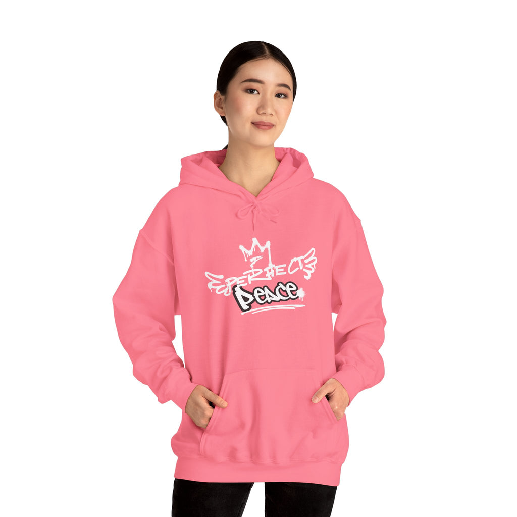 Perfect Peace Graffiti Hoodie — Experience Peace Crown Streetwear