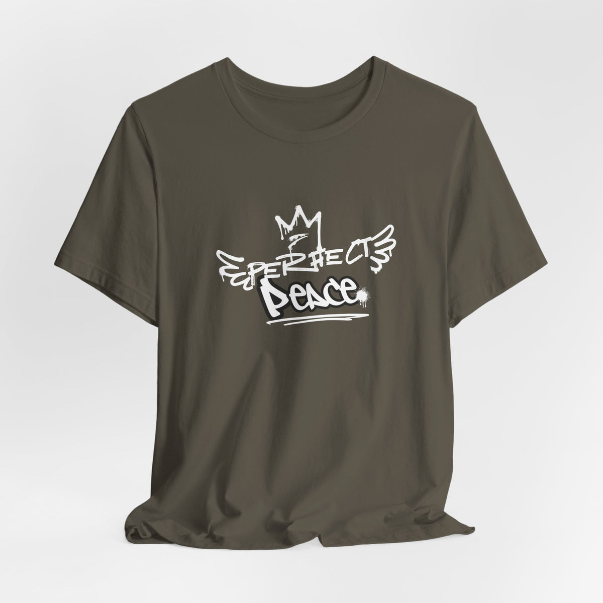 Peace Graffiti T‑Shirt — Street Art Dove Design