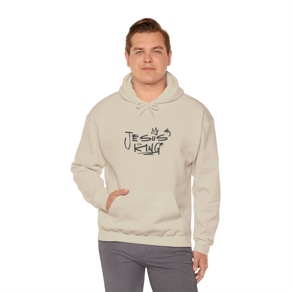 Jesus Is King Hoodie — Faith-Based Streetwear Pullover