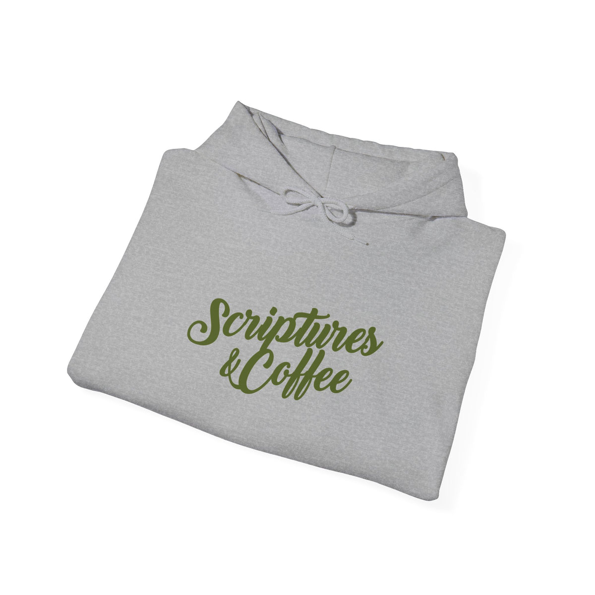Scriptures & Coffee Hoodie – Christian Faith Graphic Pullover