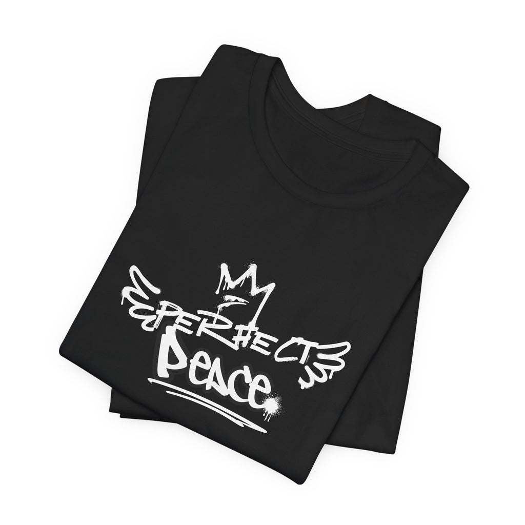 Peace Graffiti T‑Shirt — Street Art Dove Design