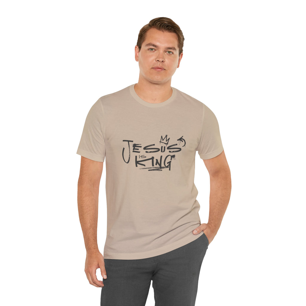 Jesus Is King T‑Shirt — Faith Graphic Tee Christian Apparel