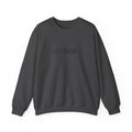 Let God Matthew 11:28 Crewneck Sweatshirt — Minimal Christian Faith Pullover