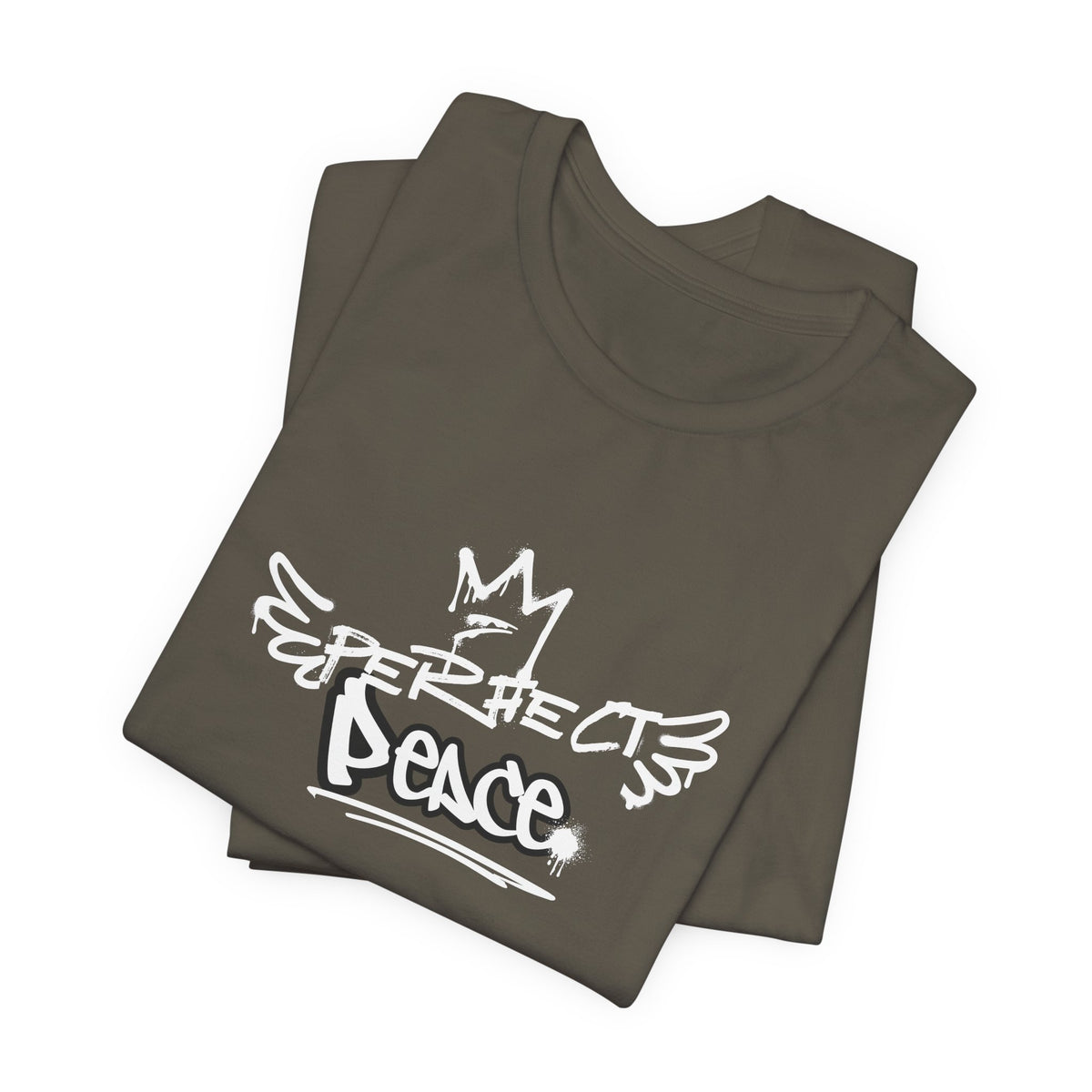 Peace Graffiti T‑Shirt — Street Art Dove Design