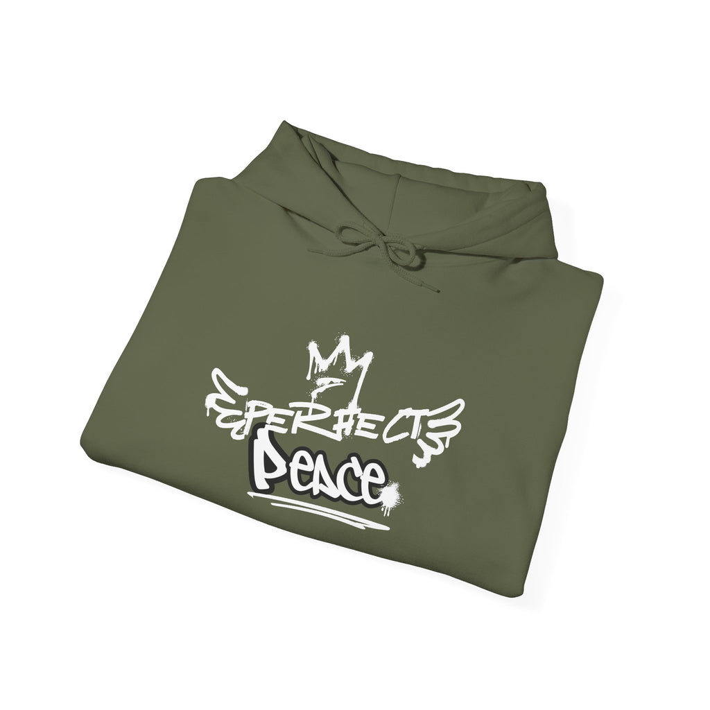 Perfect Peace Graffiti Hoodie — Experience Peace Crown Streetwear