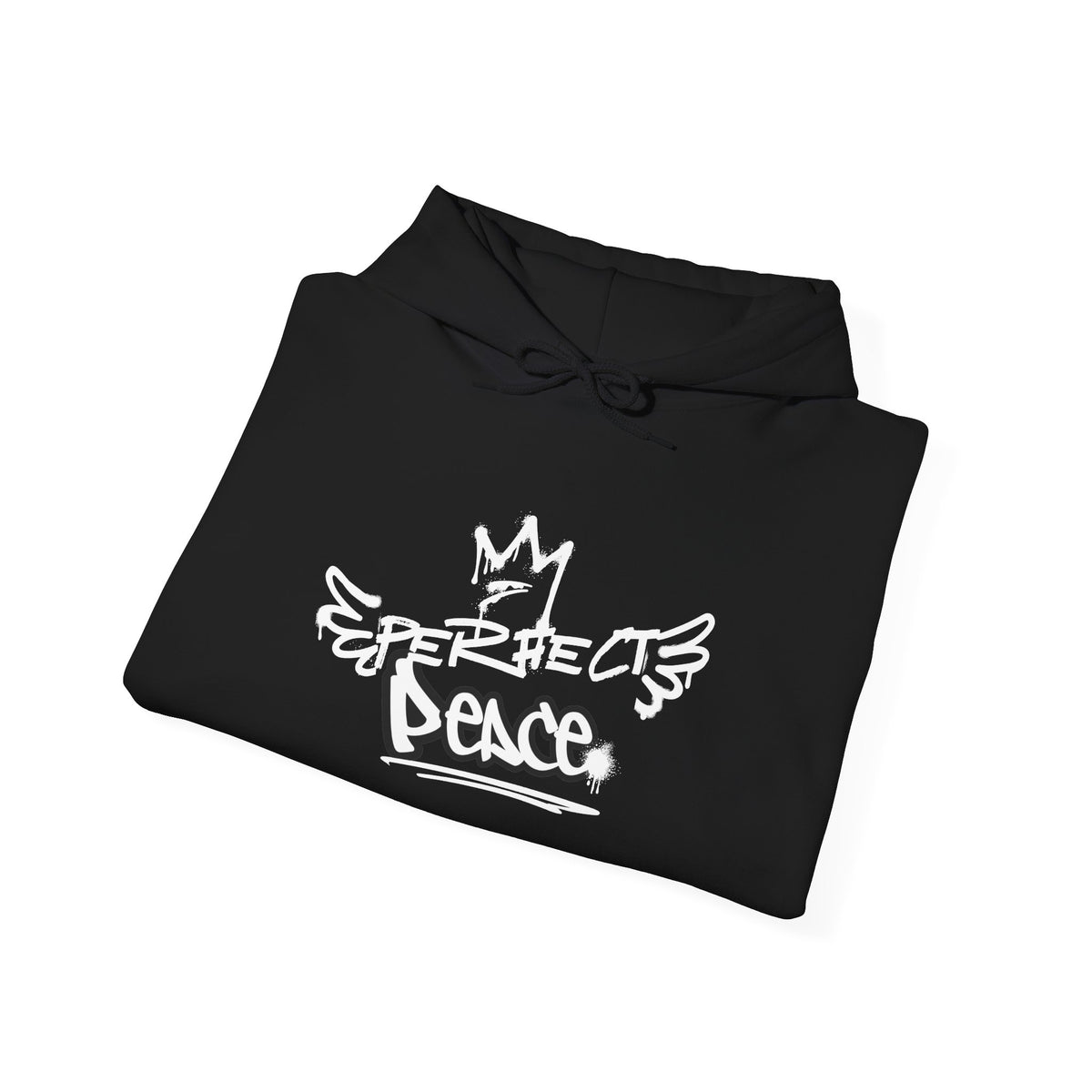 Perfect Peace Graffiti Hoodie — Experience Peace Crown Streetwear