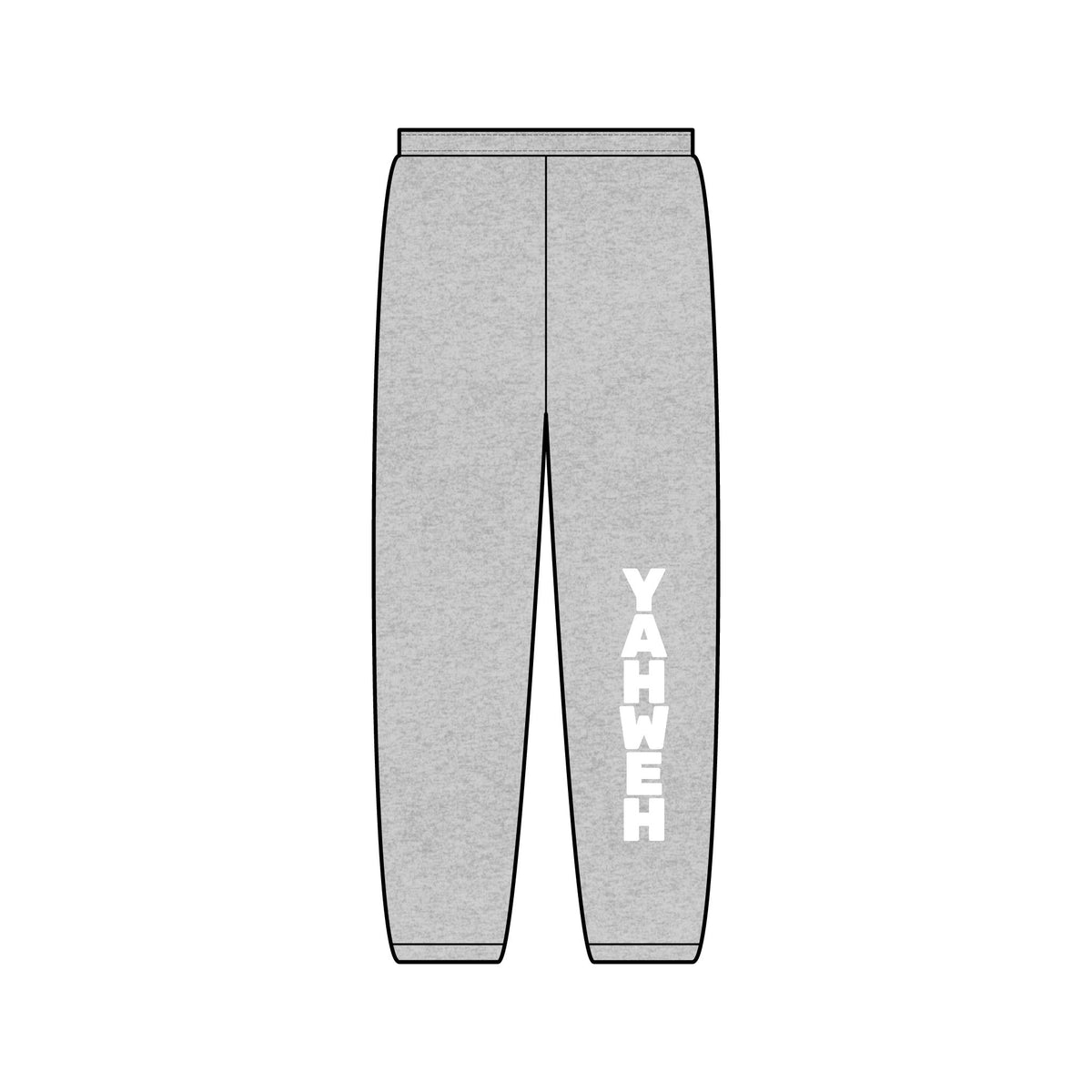 YAHWEH Vertical Logo Sweatpants