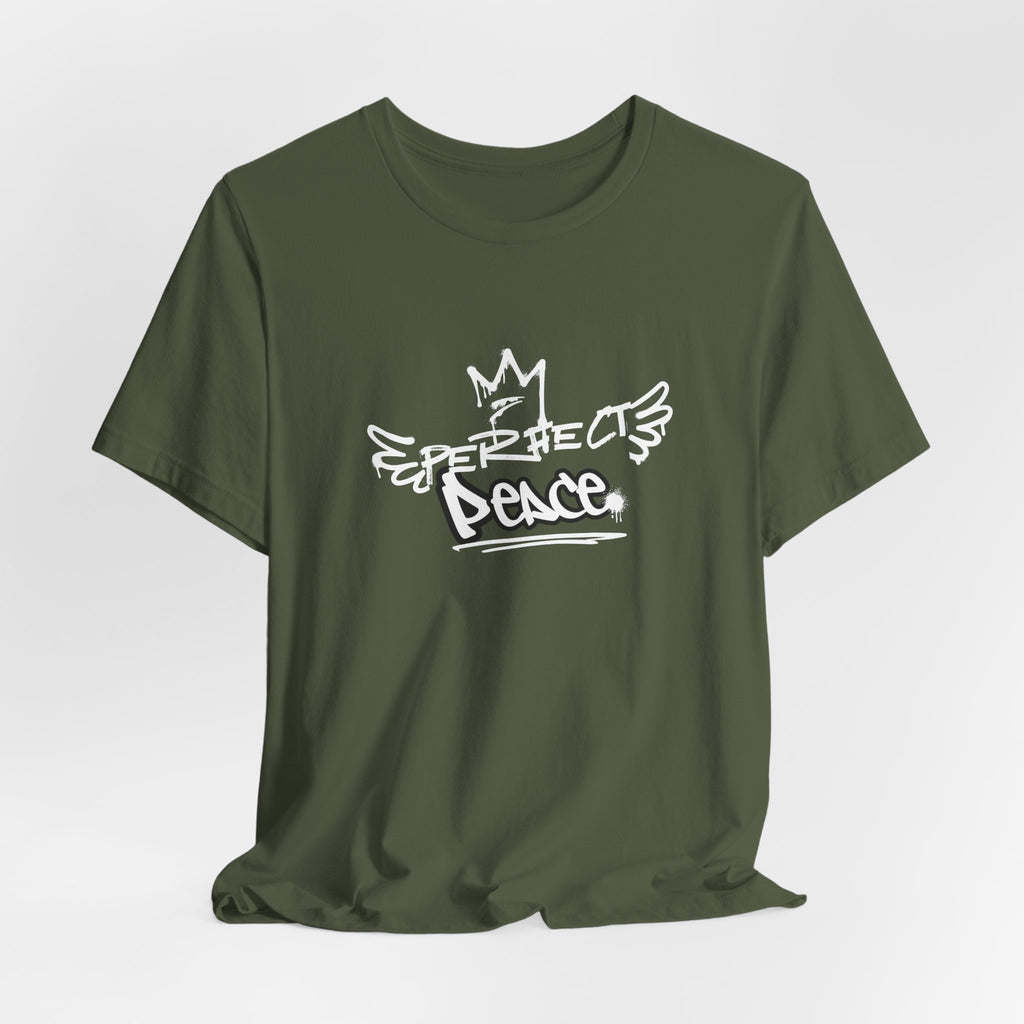 Peace Graffiti T‑Shirt — Street Art Dove Design