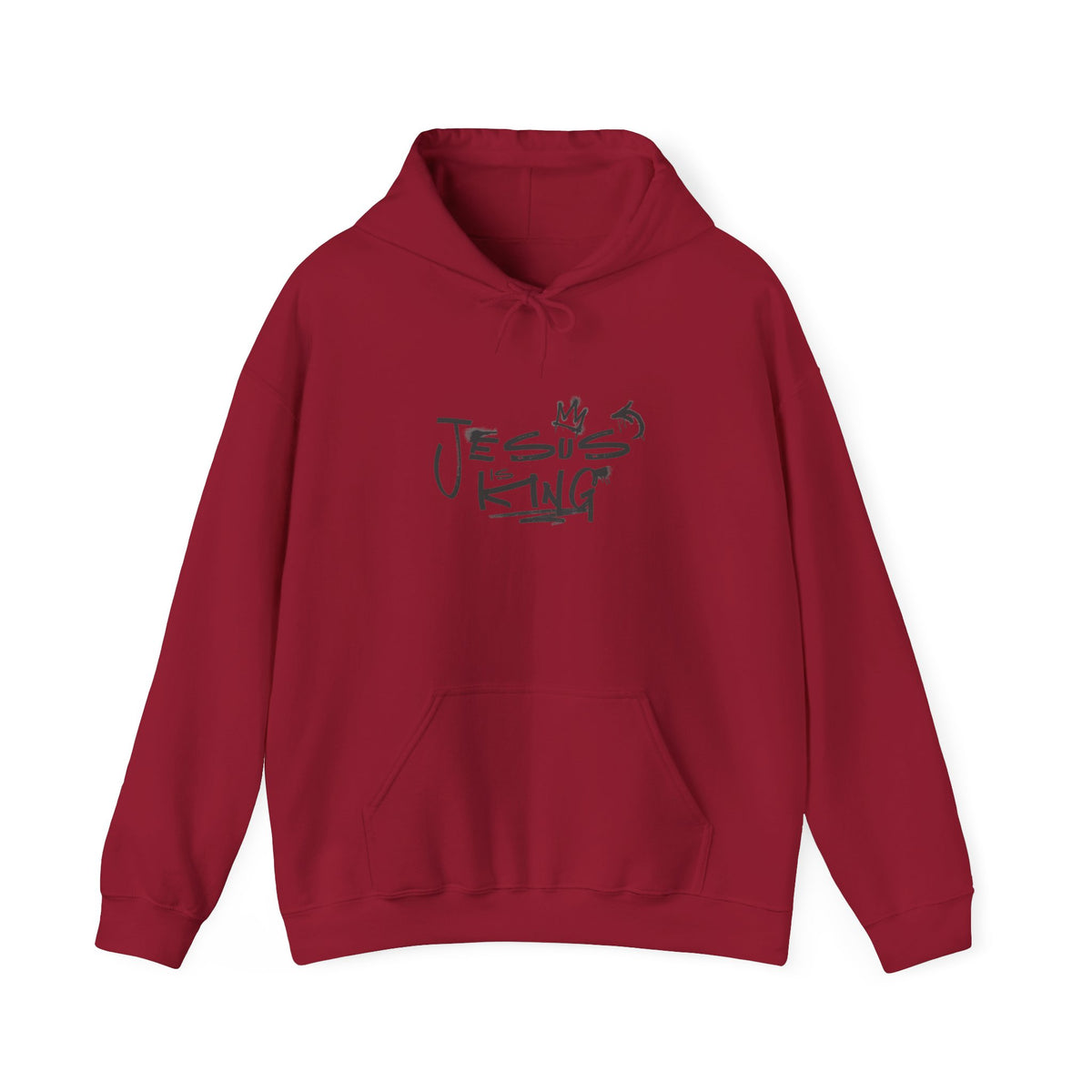 Jesus Is King Hoodie — Faith-Based Streetwear Pullover