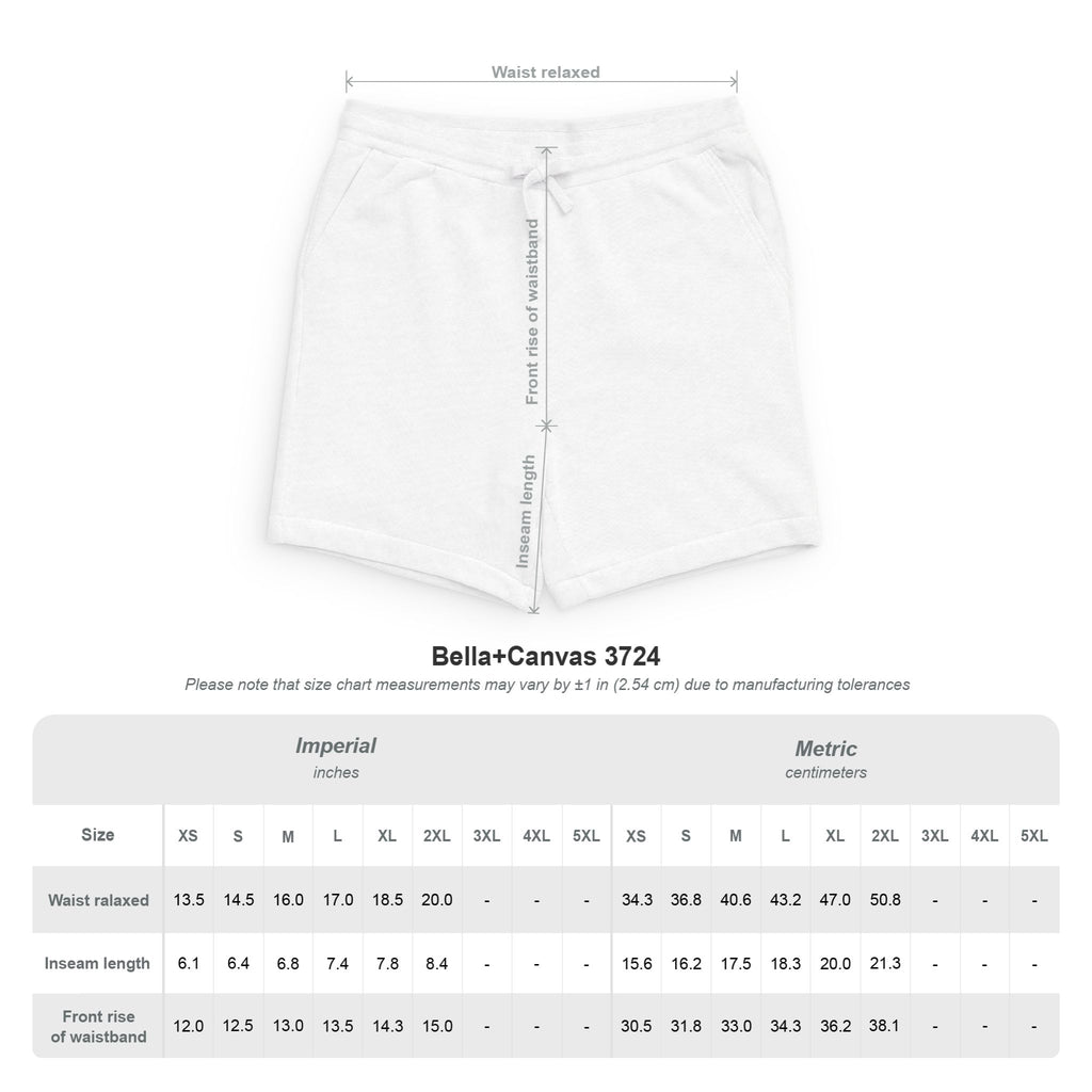 Yahweh Vertical Sweat Shorts — Christian Faith Black Fleece Shorts