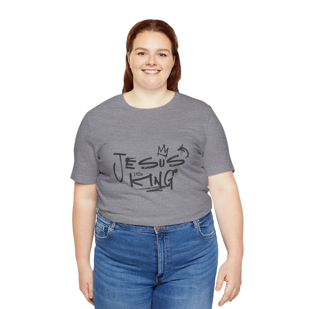 Jesus Is King T‑Shirt — Faith Graphic Tee Christian Apparel
