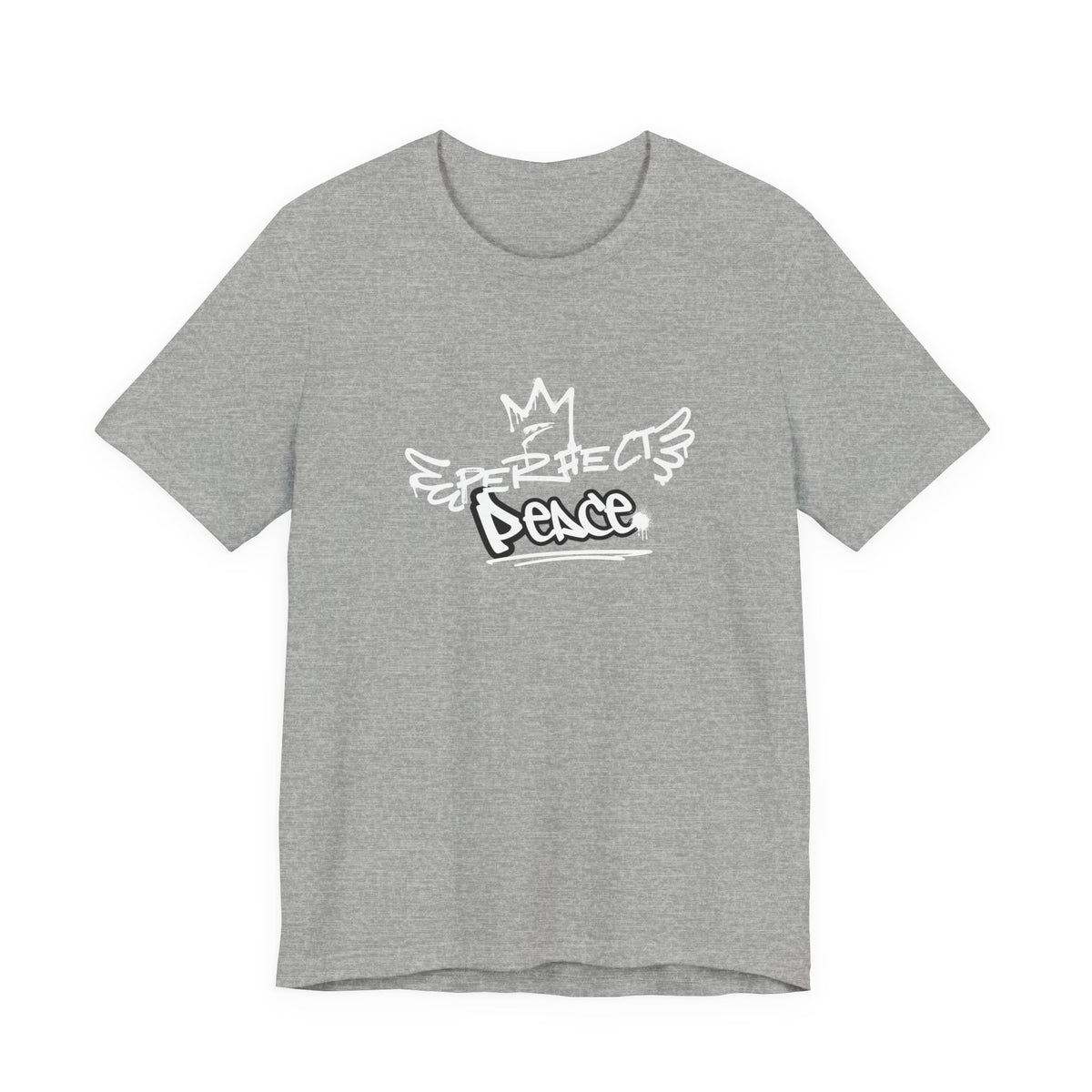 Peace Graffiti T‑Shirt — Street Art Dove Design
