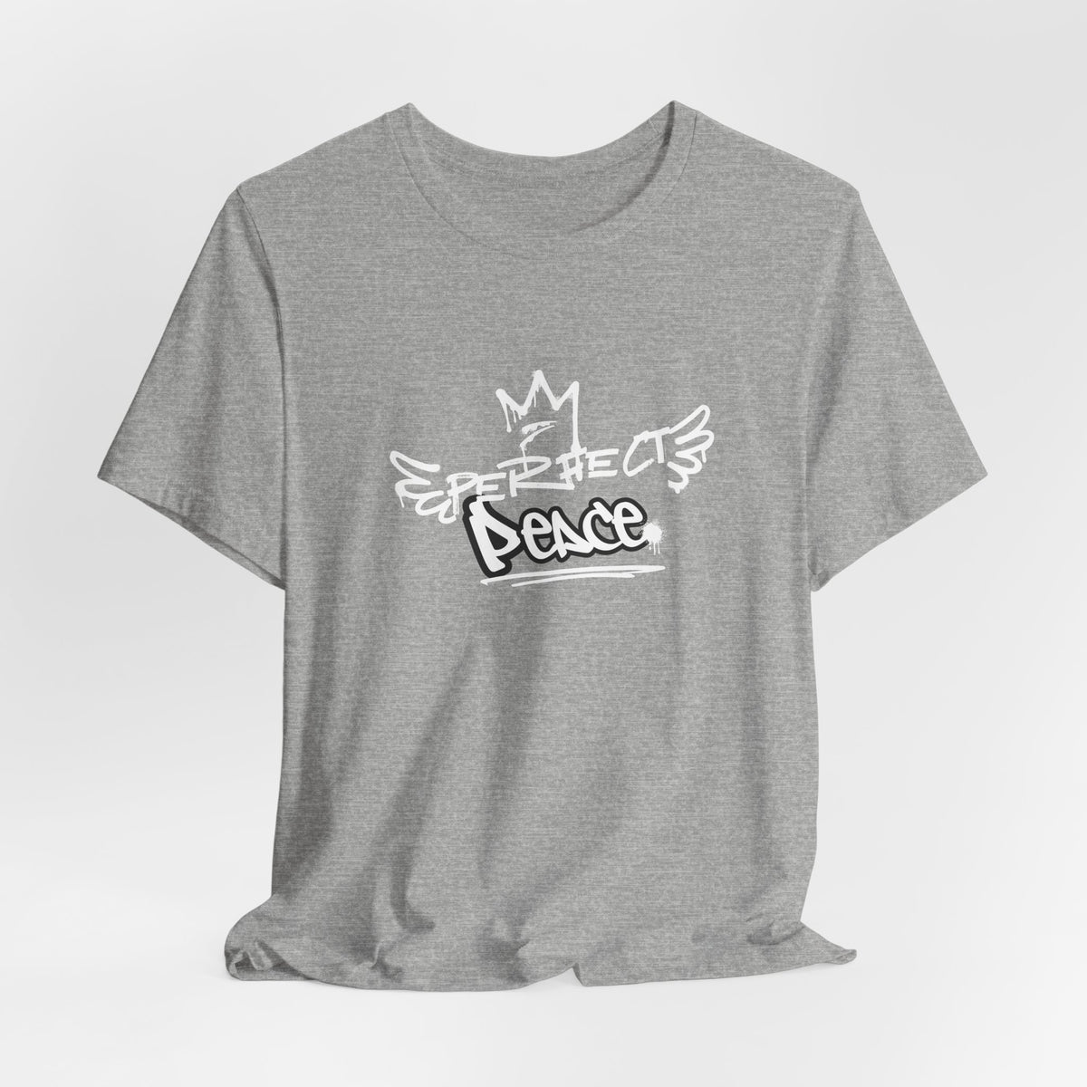 Peace Graffiti T‑Shirt — Street Art Dove Design