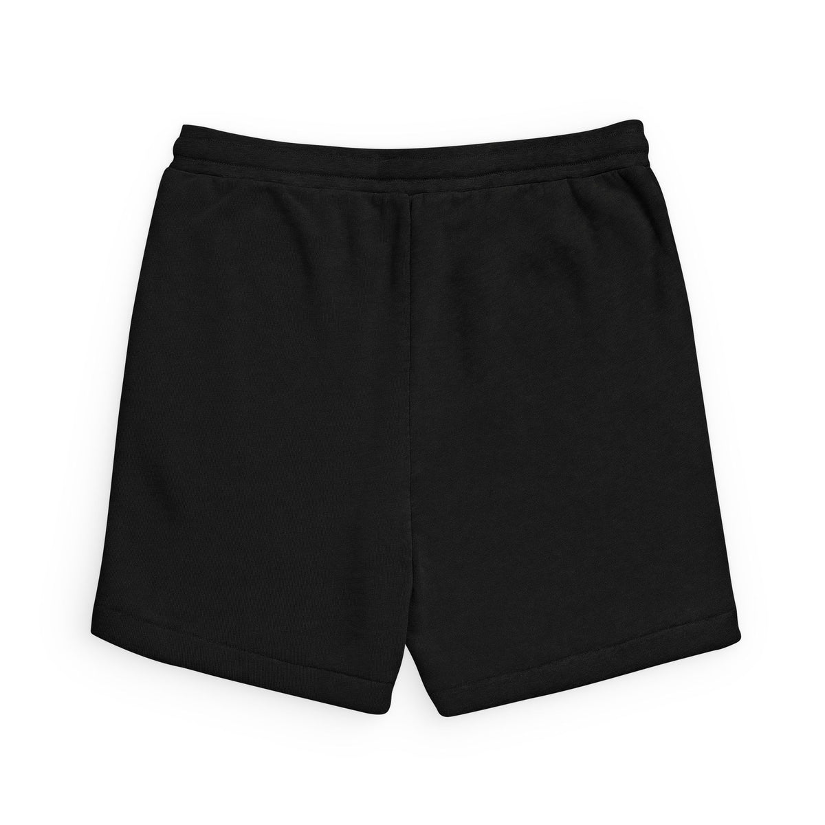 Yahweh Vertical Sweat Shorts — Christian Faith Black Fleece Shorts