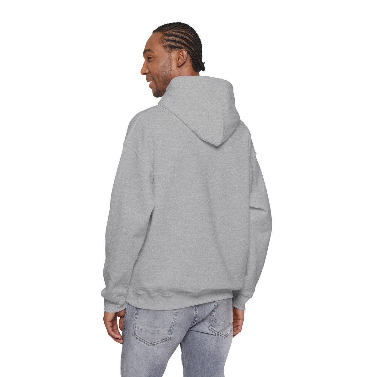 Let God, Matthew 11:28  Hoodie — Minimal Faith Graphic Pullover