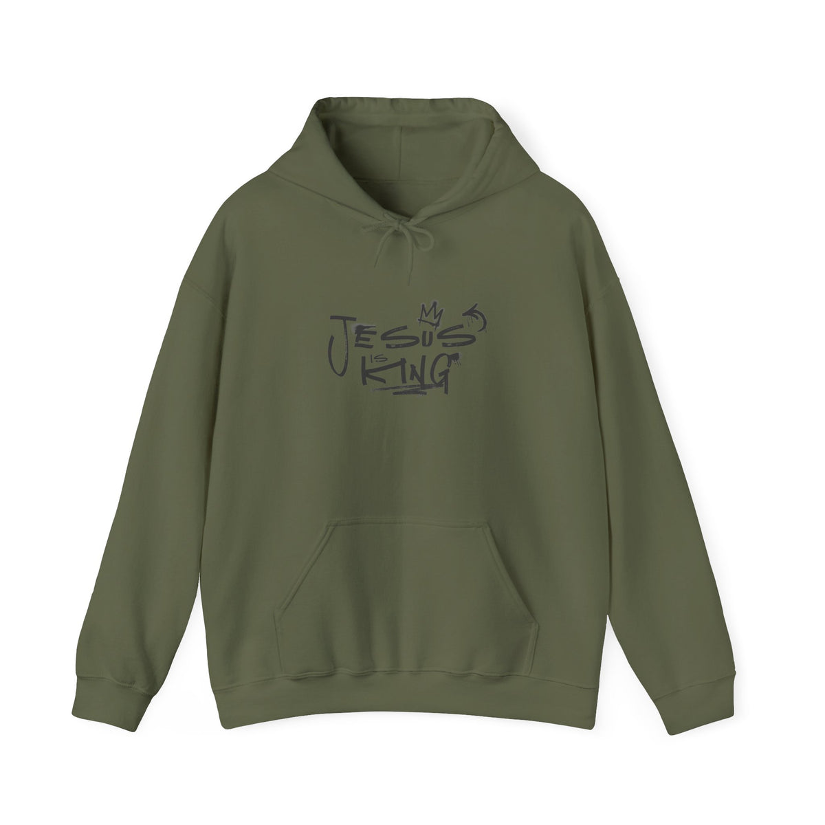 Jesus Is King Hoodie — Faith-Based Streetwear Pullover